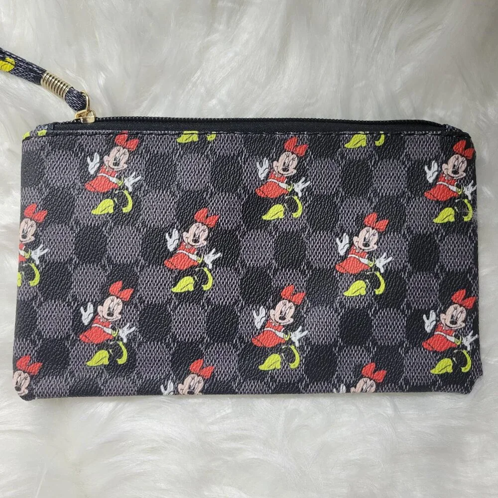 Minnie Mouse Design Wristlet